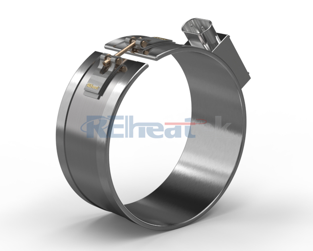 90 degree na 69ropean Plug Band Heater