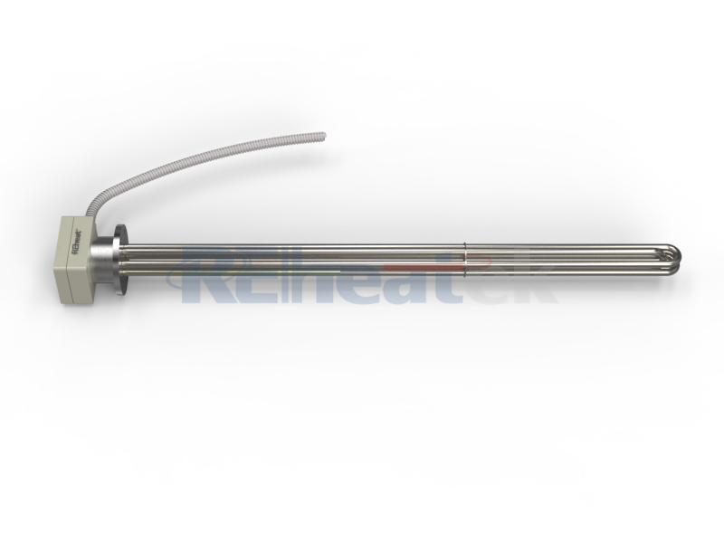 Flange Immersion Heater na may Thermostat