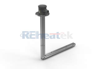 3-Elemen Pemanas Rendaman Flange Berbentuk L