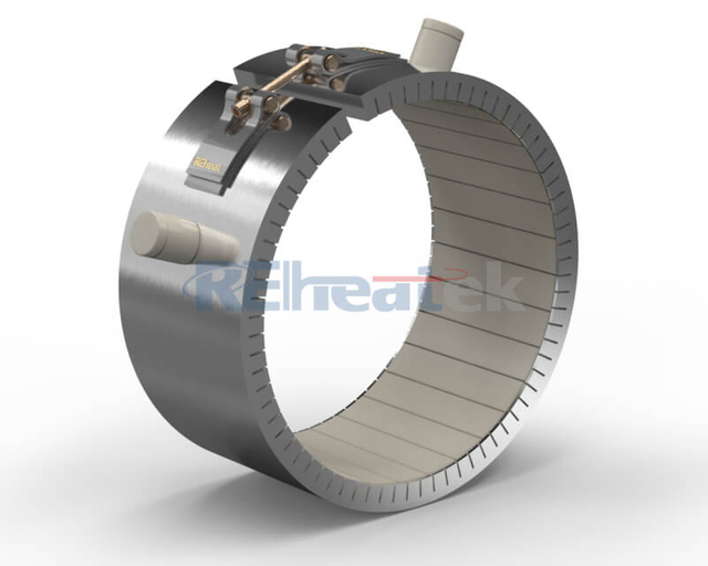 Keramiekbandverwarmer met keramiekterminale
