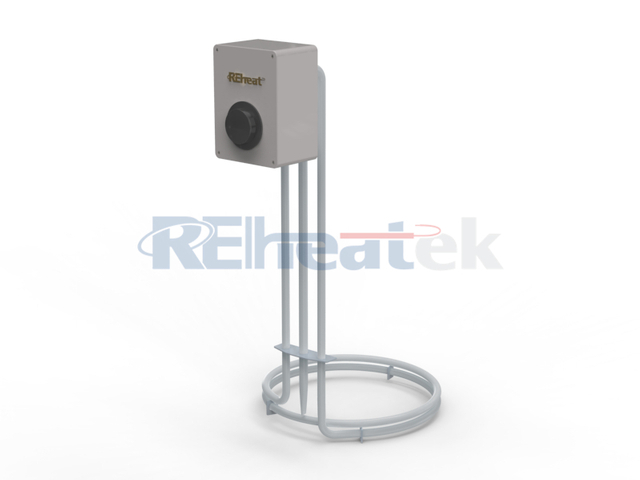 Heater ya kioevu yenye umbo la pande zote