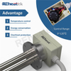 Flange Immersion Heater na may Thermostat