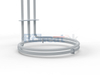 Riscaldatore liquido corrosivo a forma di round